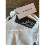 retrofete Florence Open Back Vest White Womens Size XL Photo 7