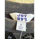 Joy Lab Black Snake Odyssey French Terry Crew Neck Pullover‎ Sweatshirt Size S Photo 6