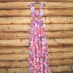 Mac Duggal 68076 Ruffle Floral Cut Out Dress Photo 7