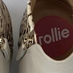 Rollie Booties 7 leather ankle boots Neutral Fall Leopard winter Casual Comfort Tan Photo 13