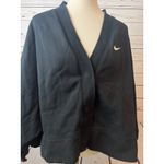 Nike Phoenix Fleece Oversize Cardigan Sweatshirt XL Extra Large Varsity Sweater Photo 8