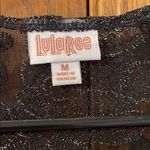 LuLaRoe Black and Silver NWT   Joy medium Floral Sleeveless Cardigan Photo 1