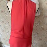 Naked Zebra  | hot pink key hole layered top Photo 2