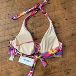 Swimsuits for All pink tropical coconutgirl NWT 8 bikini top Photo 1