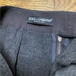 Dolce & Gabbana  virgin wool skirt. Charcoal gray. Size 44. Photo 5
