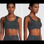 NWT Zumba Reflective High Neck Scoop Bra Black Black Size XS Photo 2