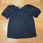 Earthbound NEW  Floral Lace Sleeve Boho Coastal Grandma Hippie Blouse S Photo 0