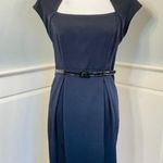 Shoshanna  Sweetheart Neckline Cap Sleeve Career Sheath Dress 4 Photo 7