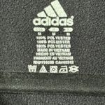 Adidas  Wisconsin Badgers Quarter Zip Pullover Women’s M Black Thumbhole Photo 4