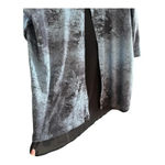 Catherines Catherine’s Blue Embellished Sequin Snowflake Quarter Sleeve Top Size 1x Photo 4