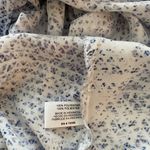 Anthropologie Violet + Claire Light Blue Print Sleeveless Blouse L Photo 5