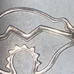 Authentic Vintage Native American Sterling Silver Grizzly Pin/Brooch Photo 6
