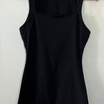 Elegant Black Sleeveless Bodysuit Size M Photo 0