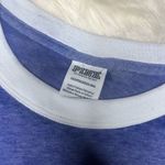 PINK - Victoria's Secret Pink heathered blue Longsleeved tops sz XS Photo 2