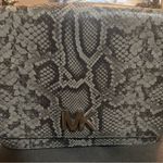 Michael Kors EUC  snakeskin Mott chain bag Photo 2