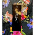 Tolani NWT  Collection Cleo Top Black Floral Long Sleeve Ruffle Neck Size Small Photo 5