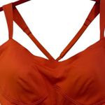 Free People Movement Go Getter Wireless Sports Bra XL Orange Photo 0