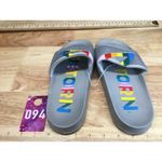 Tretorn Tragrant Sandals Women's 8 Silver Slip-On Open Toe Slide Casual Outdoor Photo 2