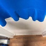 Susana Monaco Susan Monaco Womens Blue Ruffled Tank Top Blouse Size Small Maternity Breezy Photo 4