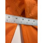 L.L. Bean Jacket Womens Coat Hooded‎ Pockets Windbreaker Rain Orange Size Large Photo 4