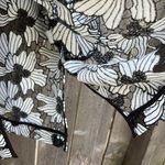 Ming Wang NWT Blazer Top Black White Floral Embroidered Size XL Retail $235.00 Photo 10