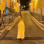 Free People  Feeling Bonita Midi Maxi Dress in Yellow Size Large Romantic Dainty Photo 7