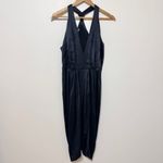 Alexander McQueen NEW  Silk Dress Black V Neck Rouche Wrap Midi NWT Photo 1