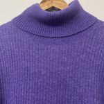 & Other Stories & Other Stories Sweater Dress Wool Blend Size Small Oversized Purple Knit Photo 3