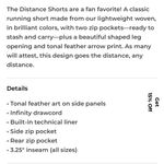 Oiselle Shorts - OG Distance Shorts Photo 2