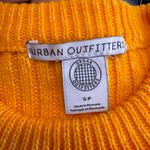 Urban Outfitters  Yellow Cropped Knit Sweater Size S Photo 3