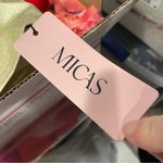 Micas Cute NWT gold metallic sweetheart neck stretchy sexy tube top Photo 6