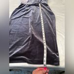 Pinup Girl Laura Byrnes Lilith Velvet Wiggle Dress in Charcoal Sz M NWT Gray Size M Photo 7