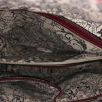 Maroon Rhinestone Shoulder Purse Red Photo 4