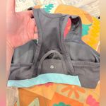 Bally Gray and Light Blue Sports Bra XL Photo 1