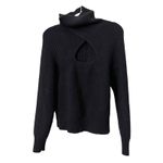 1. State  Cutout Turtleneck Knit‎ Black Sz Small Photo 4