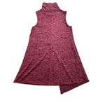 Joe B  By Joe Benbasset A Line Dress Womens Size L Maroon‎ Sleeveless Cross Front Photo 7