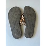 Sanuk Women's Yoga Salty Metallic Yoga Mat Material Footbed Strappy Sandals 10 Photo 2