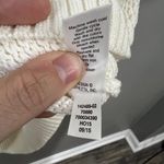 Athleta  Women Breckenridge Sweater XL Ivory Top Cowl Turtleneck Long Sleeve Knit Photo 3