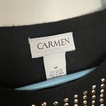 Carmen Marc Valvo  medium sweater top Photo 5