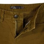prAna SZ 6 Trinity Corduroy Pants Low-Rise Fitted Zip-Fly Pocket Tortoise Women Photo 2