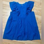Terra & Sky DarkTeal Blue Ruffle Sleeve Mini Dress NWOT WOMENS 2x Photo 11