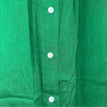 First Love  Green Button Front Top Women’s Small Photo 3
