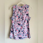 Lilly Pulitzer Essie Tank - Seashell Flourish Design - Size S Photo 8