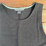 FREE FLY Apparel Sleeveless Bamboo Flex Dress in Charcoal Grey Size Med 💚🍄 Gray Photo 5