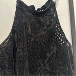 Free People  Womens Walk This Way Halter Top Lace Shirt XS Photo 2