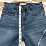 Madewell  Stovepipe‎ Jeans High Rise Denim Blue Wash Size 24 Photo 7