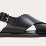 Everlane NEW The City Crossover Sandal In Black Size 10.5 Photo 2