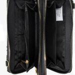 London Fog  Diana Signature Double Zip Crossbody Bag NWT Photo 3