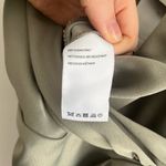 BHLDN Freya Satin Charmeuse Dress Sage Green Women’s Size 6 Formal Bridesmaid Photo 5