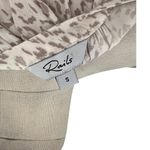 Rails Jasmine Dress Long Sleeve Watercolor Leopard Print Tan Cream Size Small Photo 11